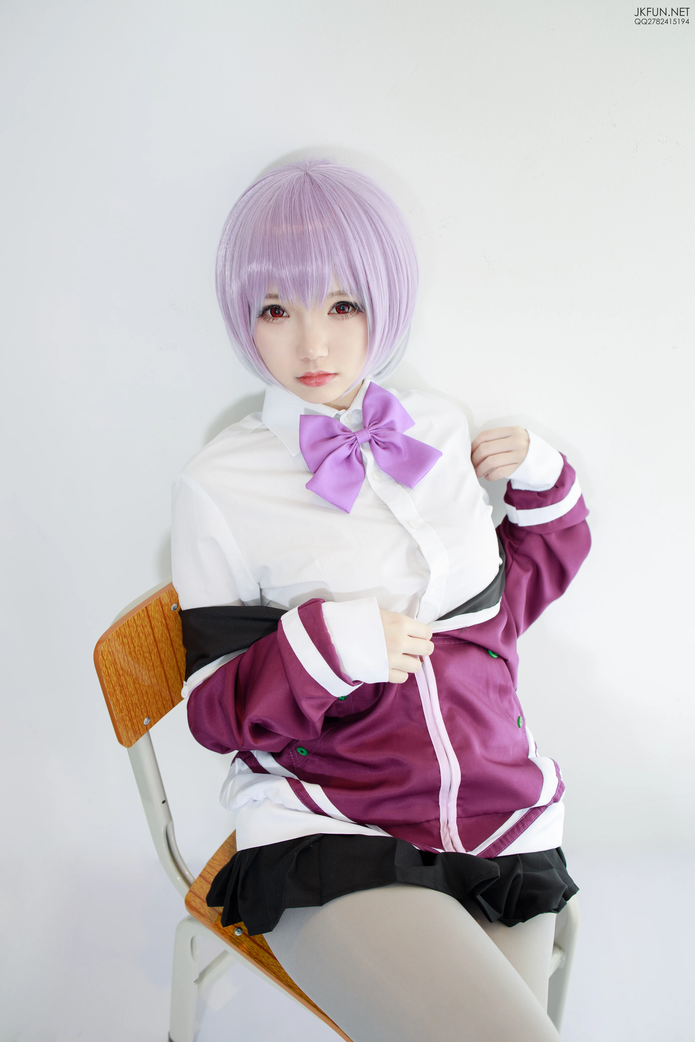 森萝财团 [JKFUN-004] 雪晴 COSPLAYER [123P 1V]插图7